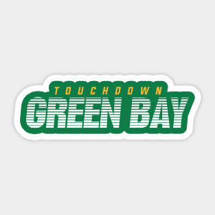 Green Bay Football Team Sticker